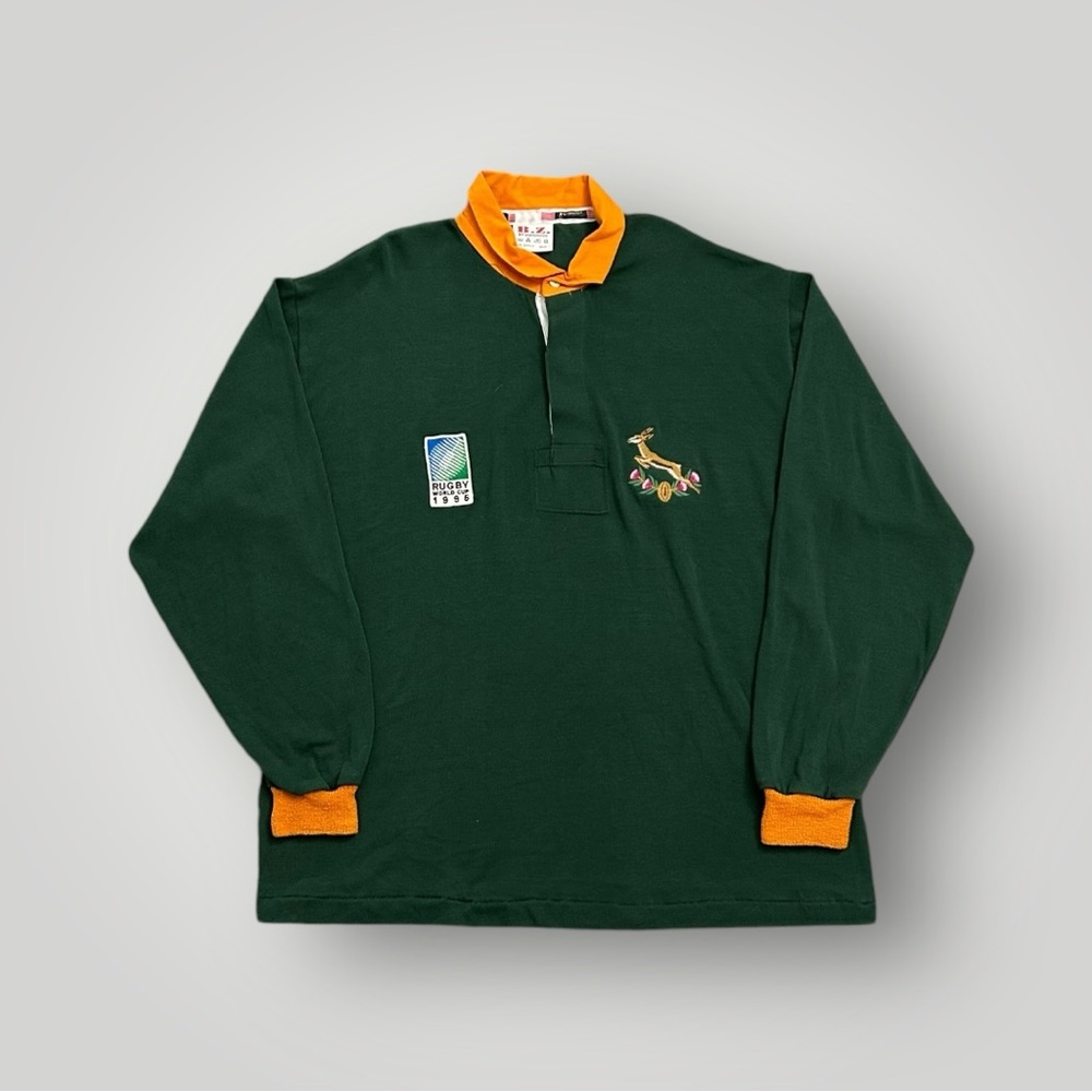 Vintage 90s 1995 South Africa World Cup Rugby Shirt Jersey